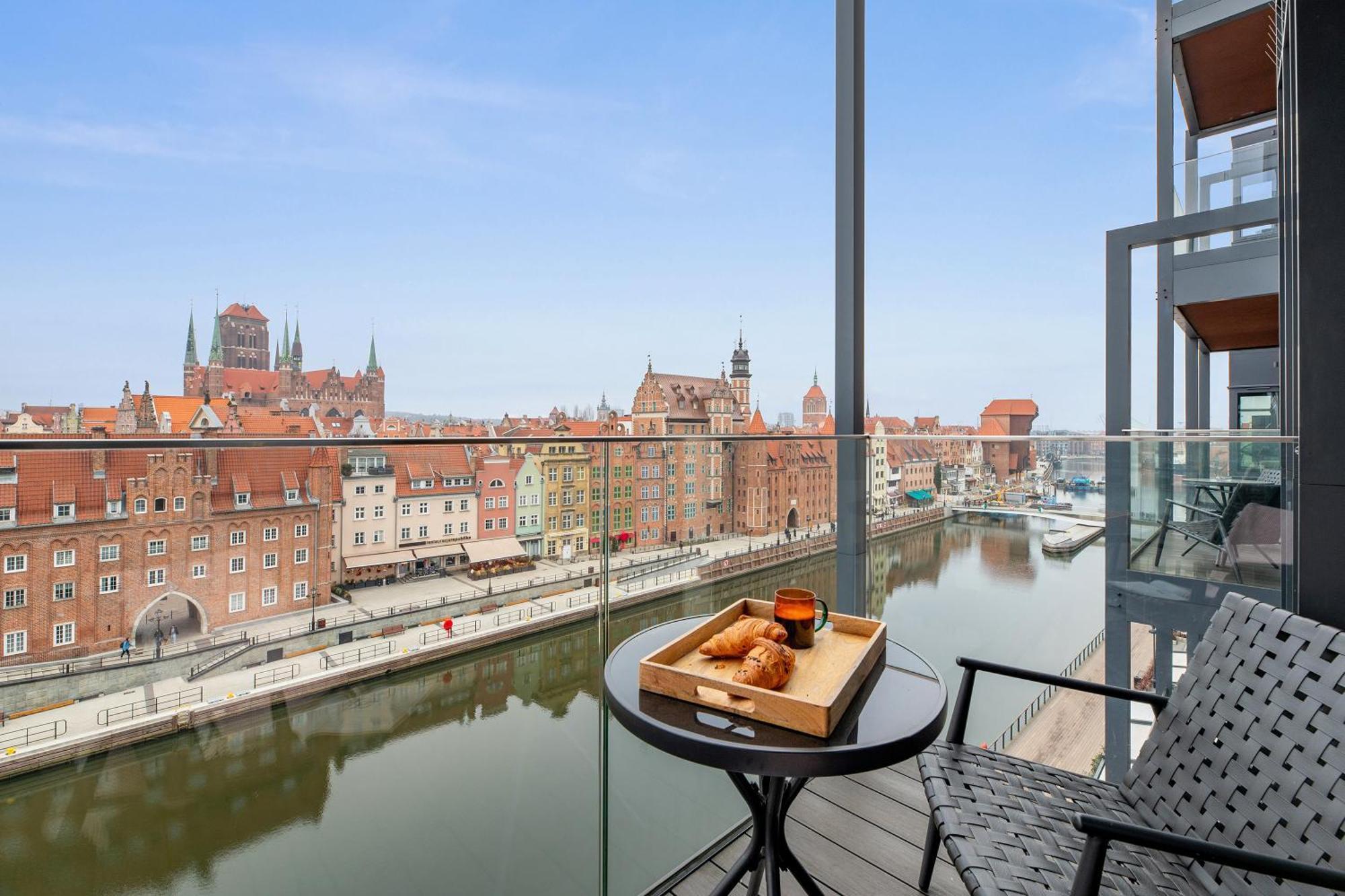 Deo Plaza Riverside & Radisson Spa By Downtown Apartments Danzica Esterno foto