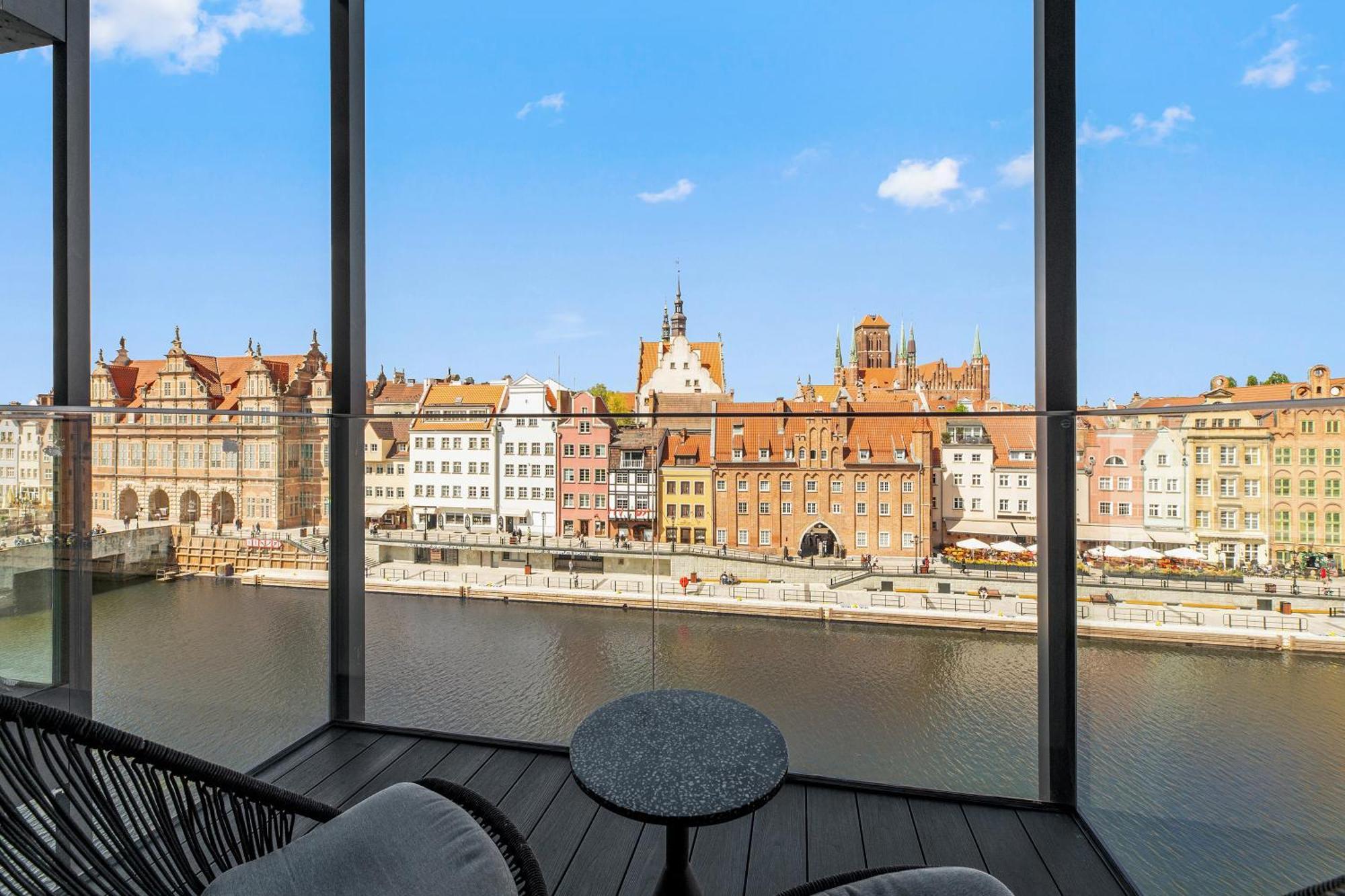 Deo Plaza Riverside & Radisson Spa By Downtown Apartments Danzica Camera foto