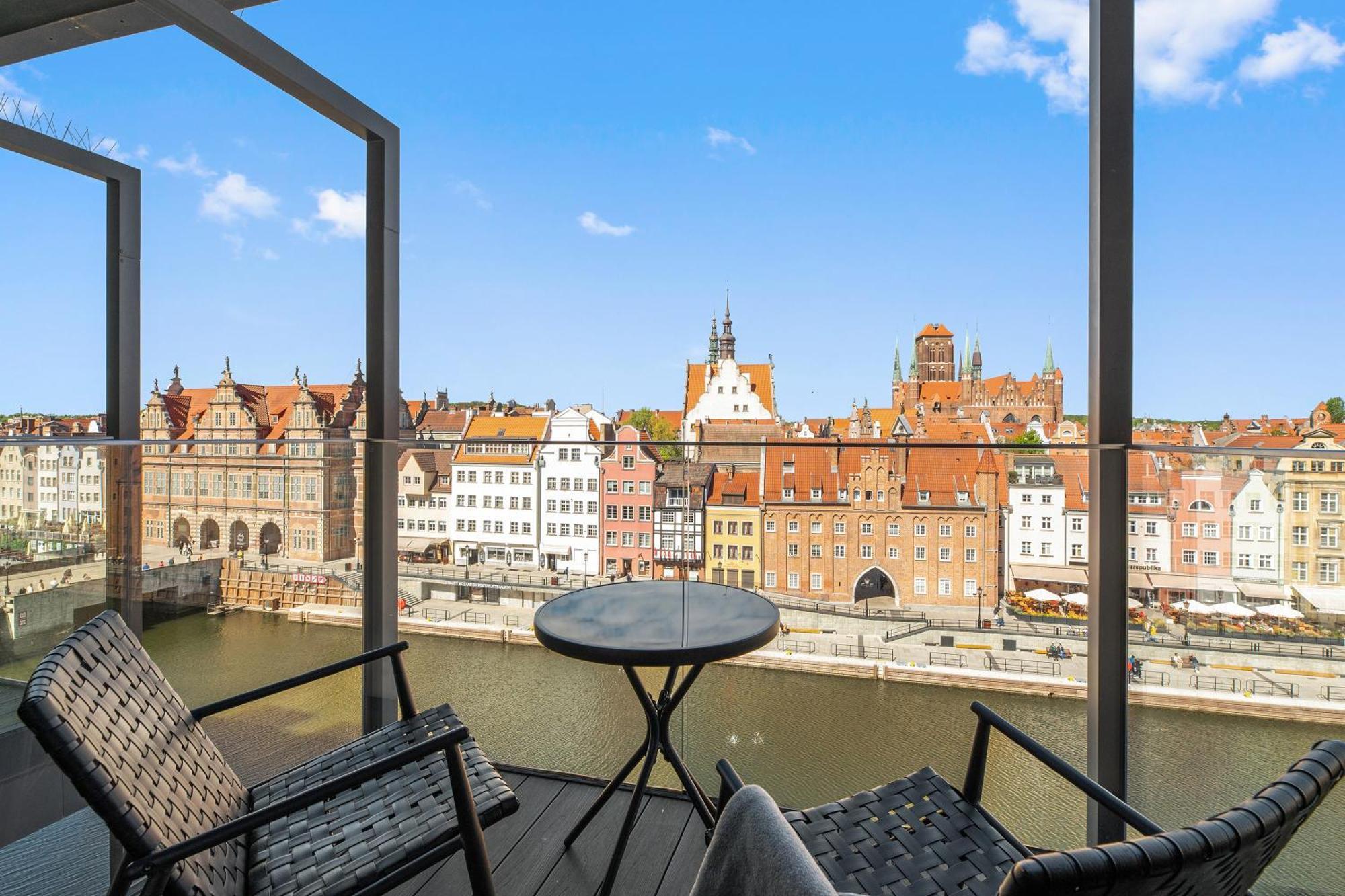 Deo Plaza Riverside & Radisson Spa By Downtown Apartments Danzica Esterno foto